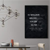 Dreams Don't Work Clock Canvas
