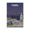 Dublin Canvas - Studio 324 Art Clock Canvas