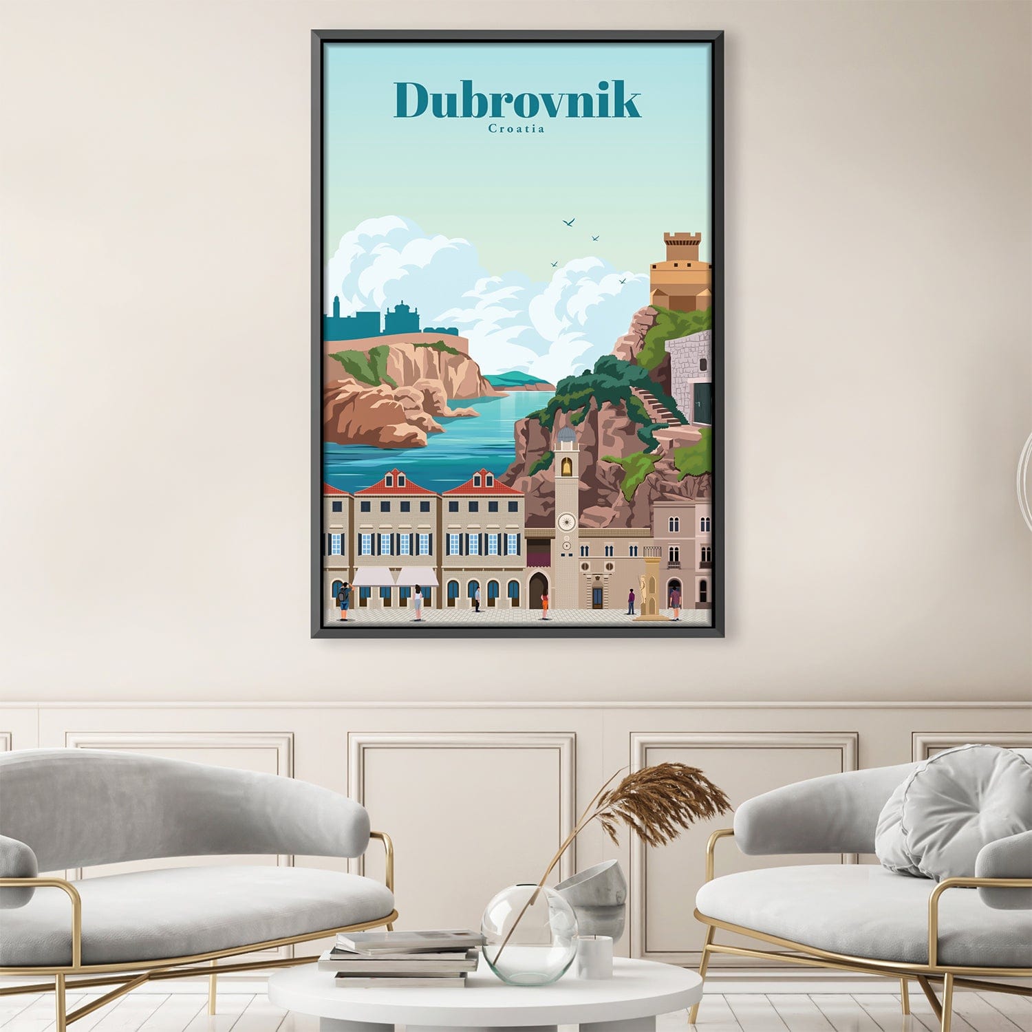 Dubrovnik Canvas - Studio 324 product thumbnail