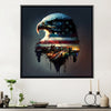 Eagle Eye Canvas Art Clock Canvas