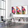Ecstasy Canvas Art Clock Canvas