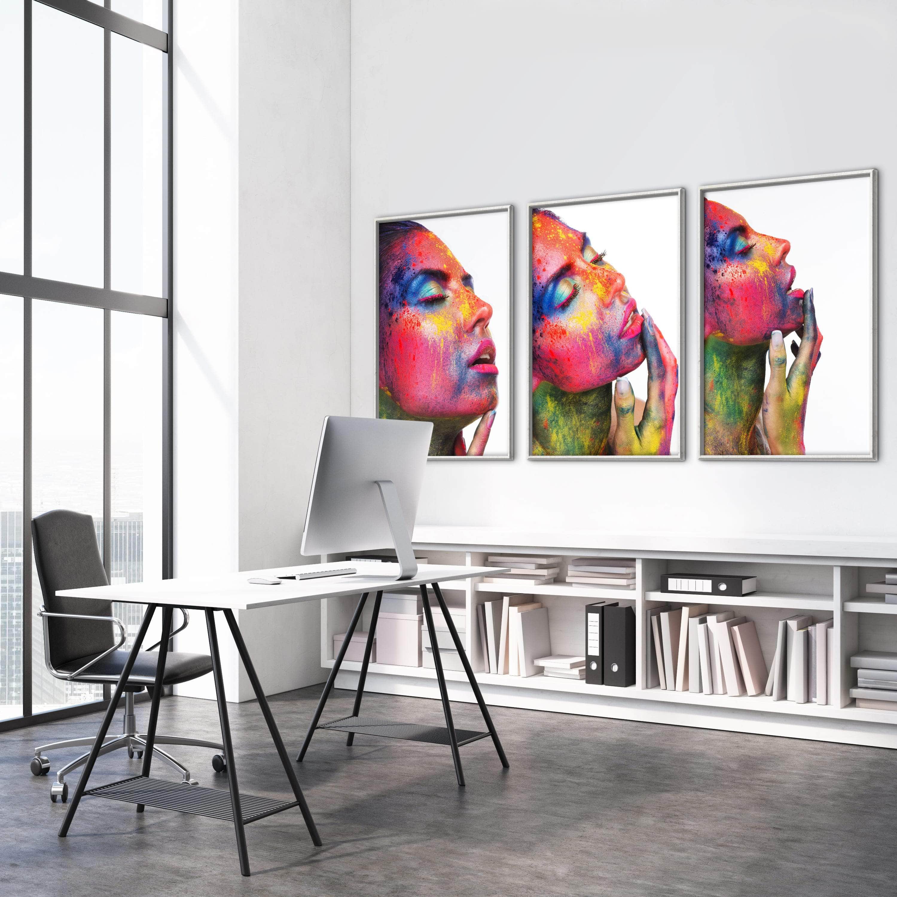 Ecstasy Canvas Art Clock Canvas