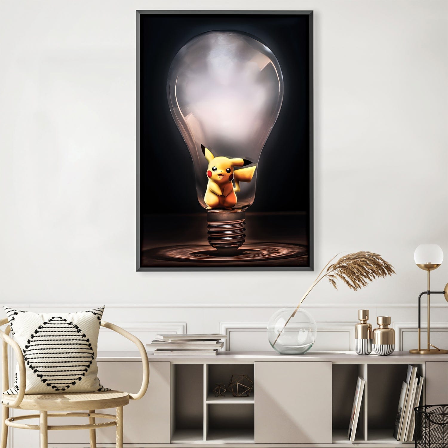 Electric Type Bulb Canvas product thumbnail