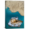 Elemental Earth Canvas Art 30 x 45cm / Unframed Canvas Print Clock Canvas