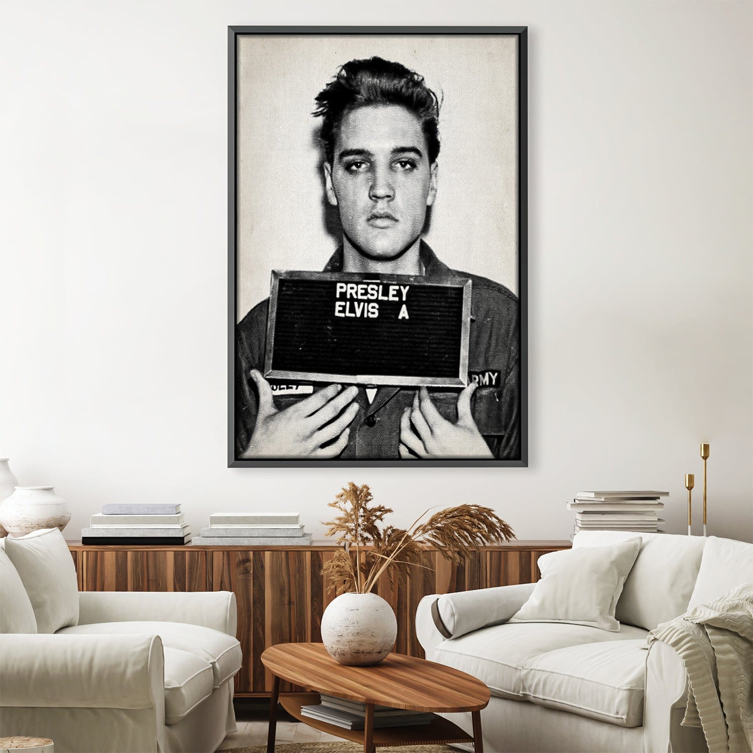 Elvis Mugshot Canvas product thumbnail