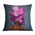 Empowered Woman C Cushion Cushion Cushion Square Clock Canvas