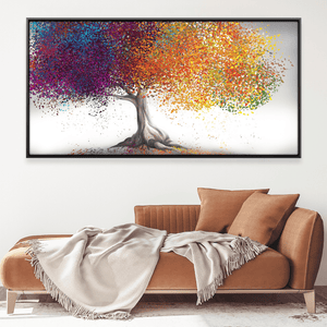 Enchanted Willow Canvas Art 50 x 25cm / Unframed Canvas Print Clock Canvas