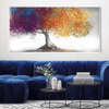 Enchanted Willow Canvas Art Clock Canvas