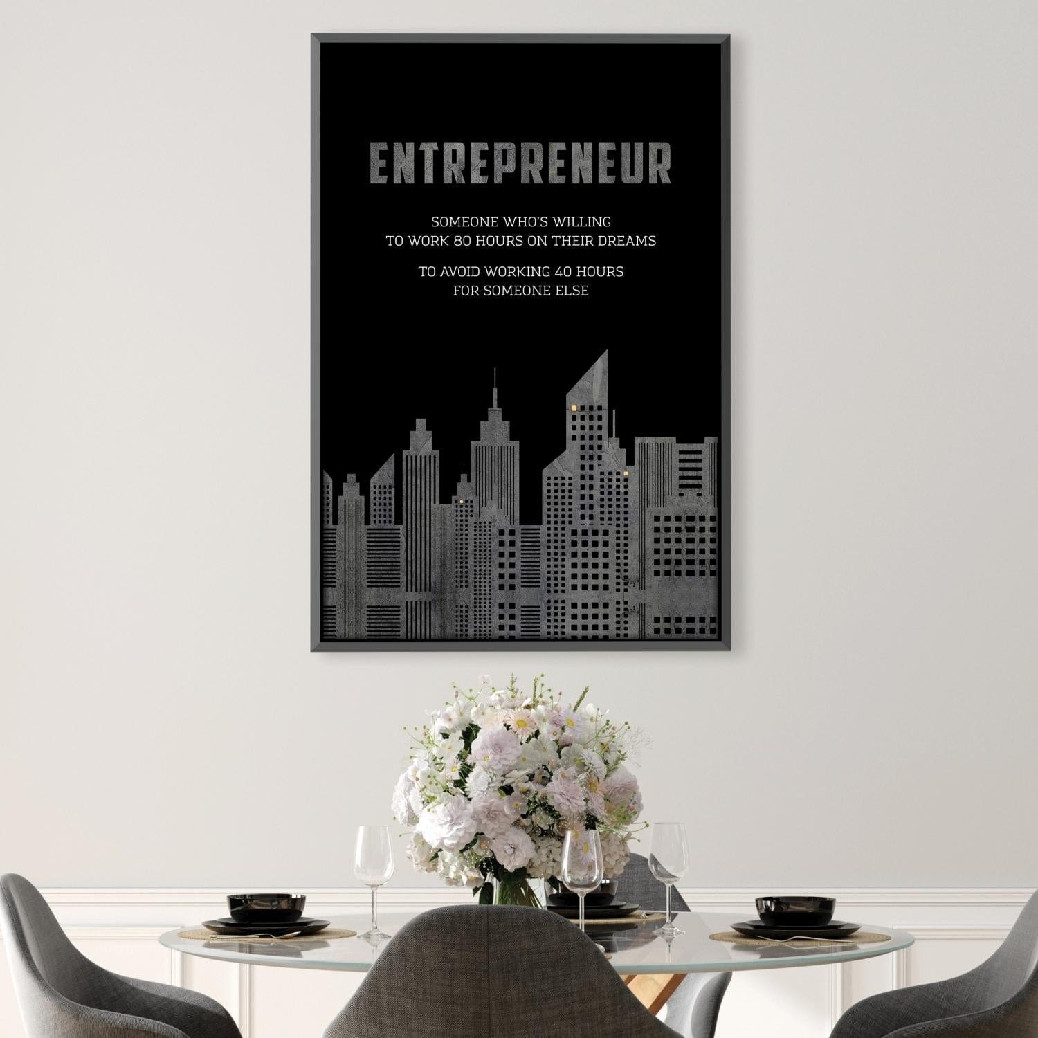 Entrepreneur Hustle Canvas product thumbnail