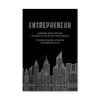 Entrepreneur Hustle Canvas Art Clock Canvas