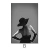 EnVogue Woman Canvas Art B / 40 x 50cm / No Board - Canvas Print Only Clock Canvas