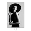 EnVogue Woman Canvas Art C / 40 x 50cm / No Board - Canvas Print Only Clock Canvas