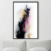 Ephemeral Canvas Art 30 x 45cm / Unframed Canvas Print Clock Canvas