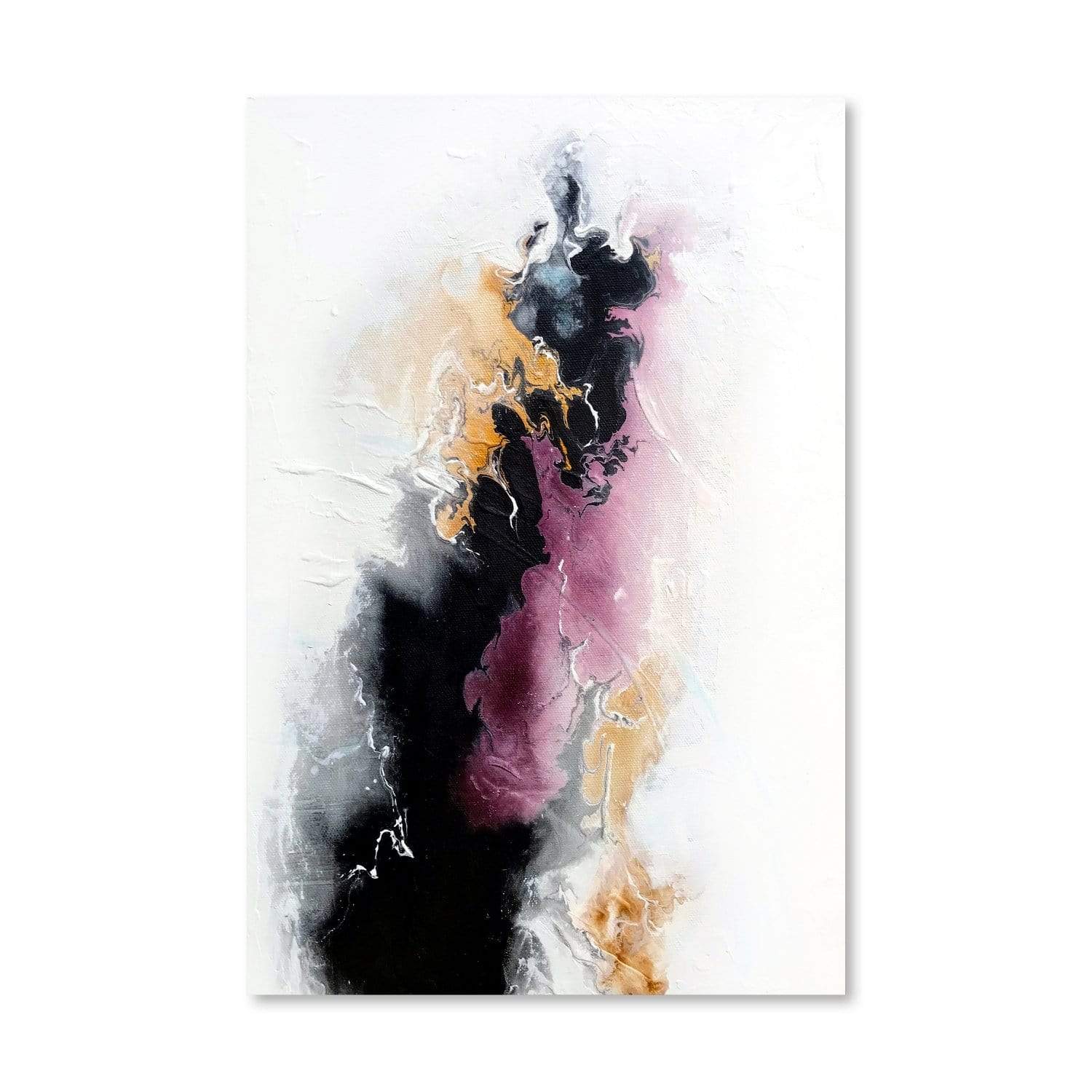 Ephemeral Canvas Art Clock Canvas