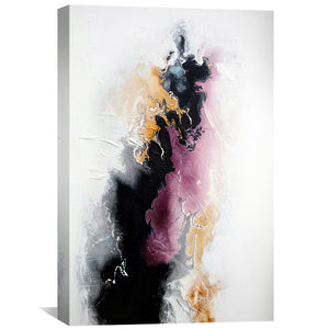 Ephemeral Canvas Art 30 x 45cm / Unframed Canvas Print Clock Canvas