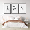 Erased Woman Canvas Art Clock Canvas