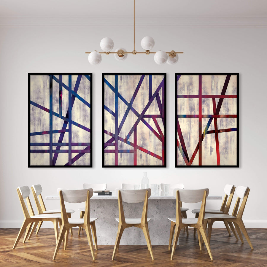 Eternal Divide Canvas Art Clock Canvas