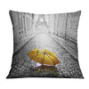 Europe Splash B Cushion Cushion Cushion Square Clock Canvas