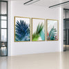 Exotic Leaves Canvas Art Clock Canvas