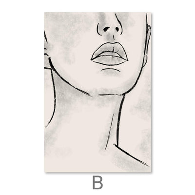 B