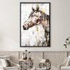 Faded Horse Canvas Art 30 x 45cm / Unframed Canvas Print Clock Canvas