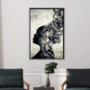 Faded Thoughts Canvas Art Clock Canvas