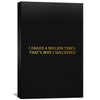 Failure Canvas Art 30 x 45cm / Standard Gallery Wrap Clock Canvas