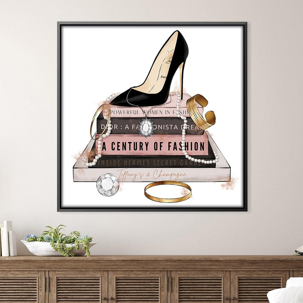 Fashion History Canvas 12 x 12in / Canvas product thumbnail
