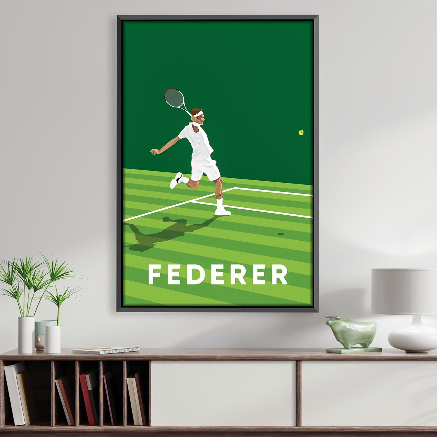 Federer Backhand Canvas product thumbnail