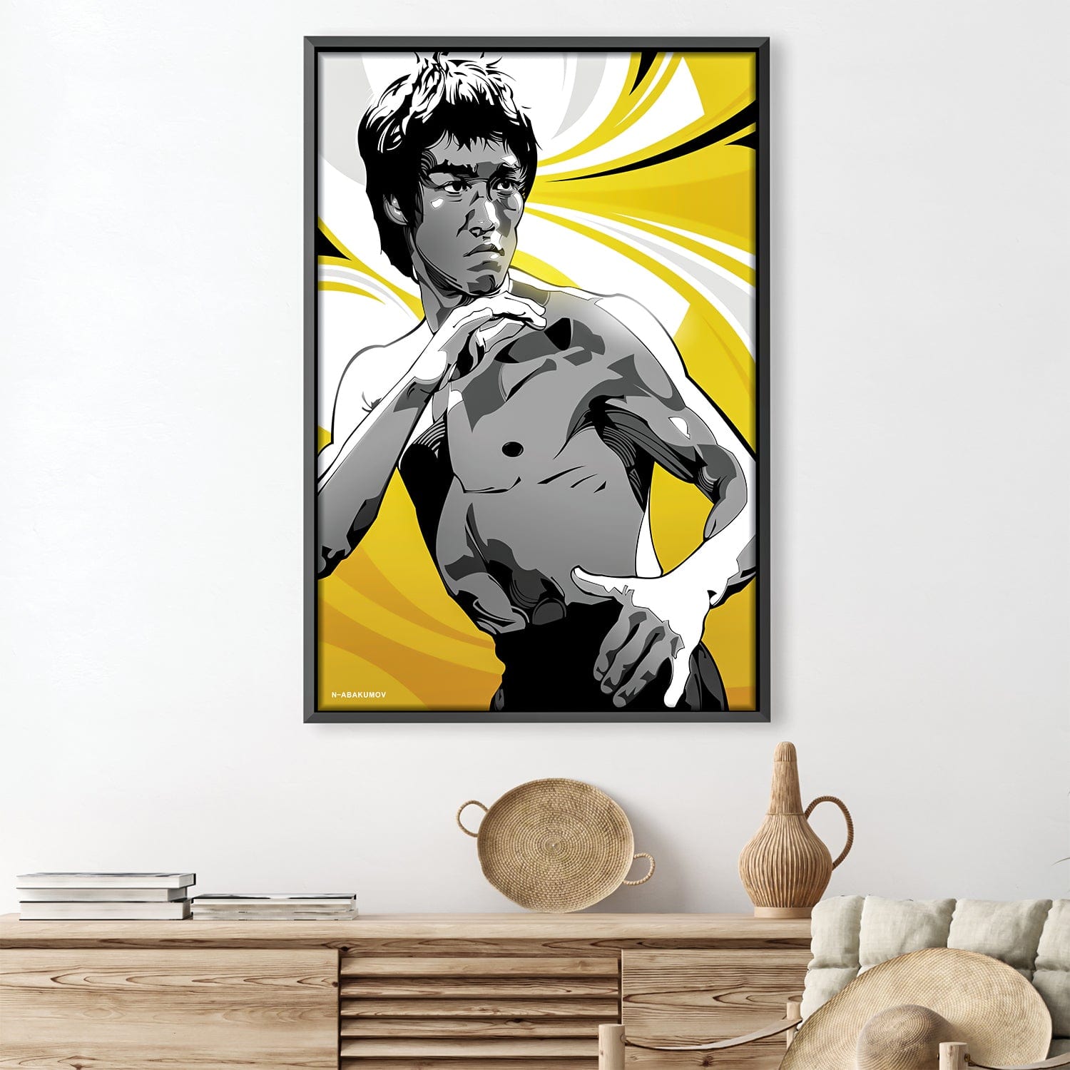 Fighter Bruce Lee Canvas product thumbnail