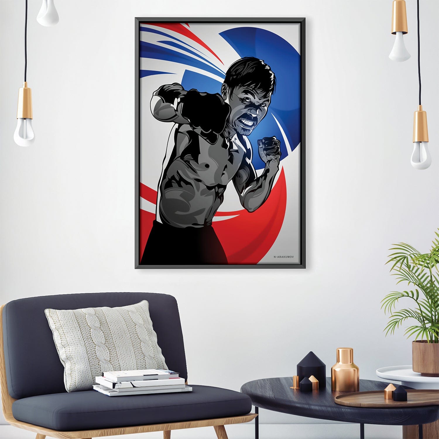 Fighter Manny Pacquiao Canvas product thumbnail