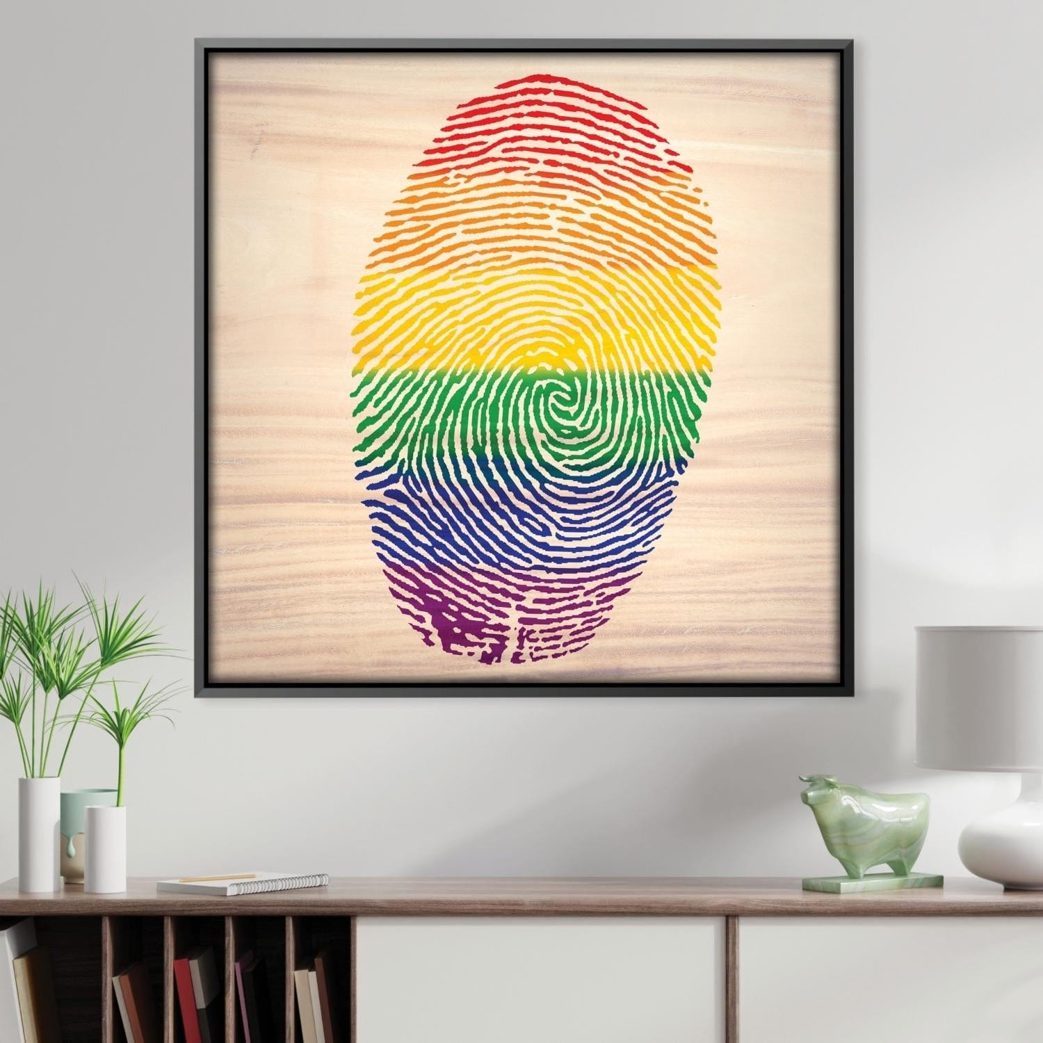 Fingerprint of Love Canvas product thumbnail