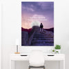 First Step Clock Canvas