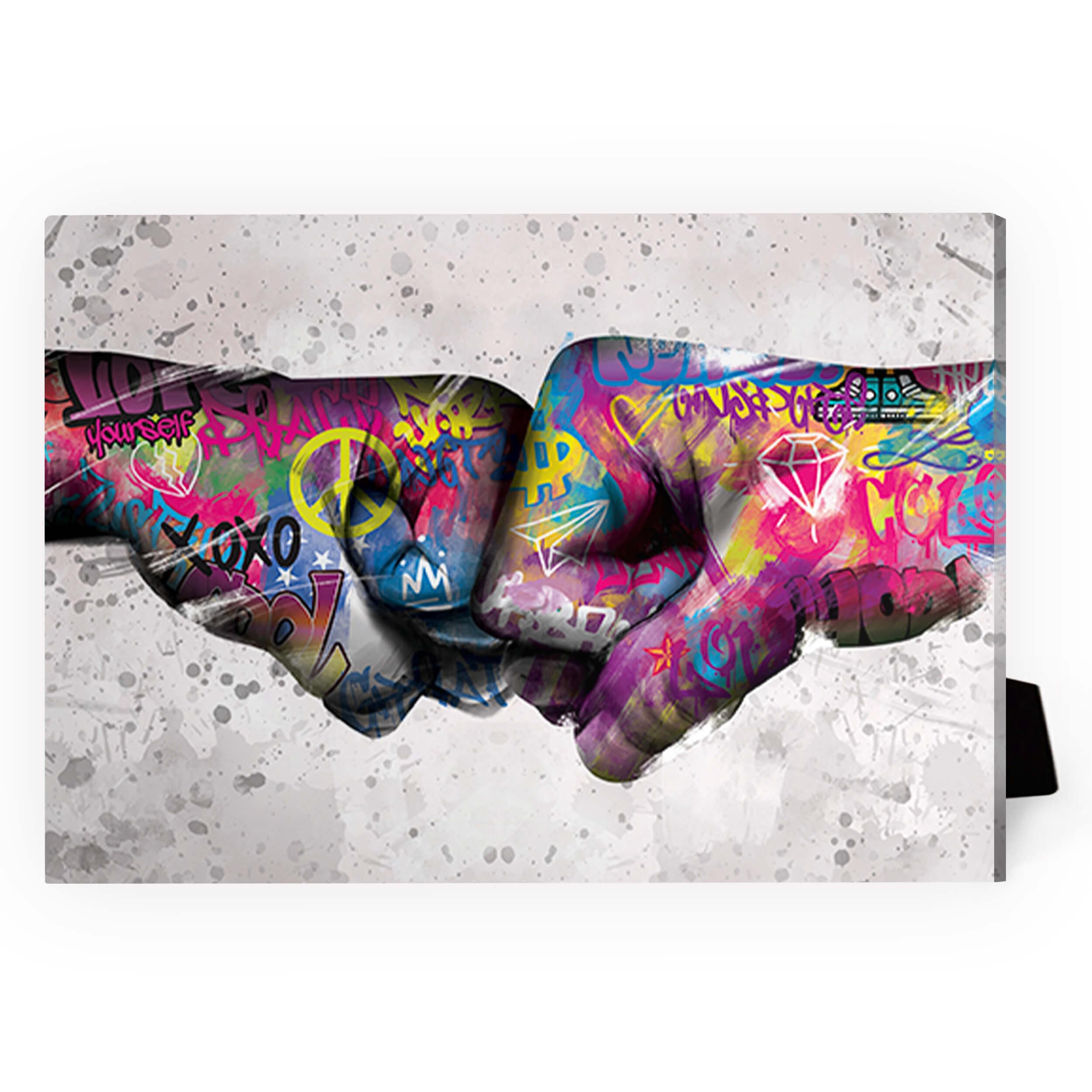 Fist Bump Desktop Canvas product thumbnail