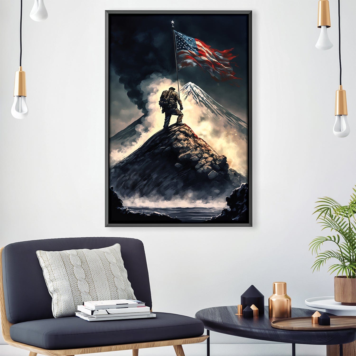 Flag in the Wind Canvas product thumbnail