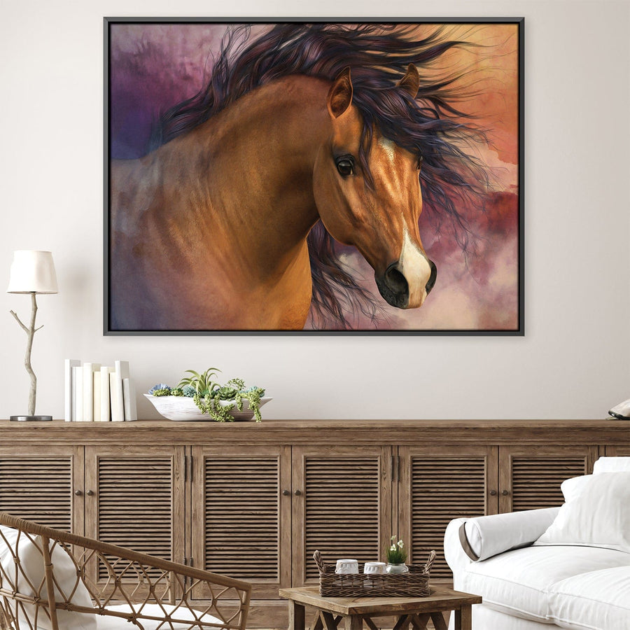 Flash II Canvas Art Clock Canvas