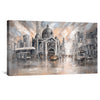 Flinders Station, Radiance Canvas Art Clock Canvas