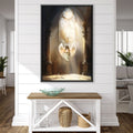 Floating Elegance Canvas Art Clock Canvas