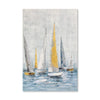 Floating Shores Oil Painting Oil Clock Canvas