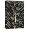 Floral and Gold 2 Canvas Art Clock Canvas