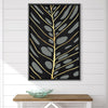 Floral and Gold 2 Canvas Art 30 x 45cm / Unframed Canvas Print Clock Canvas
