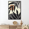 Floral Set II Canvas Art Clock Canvas