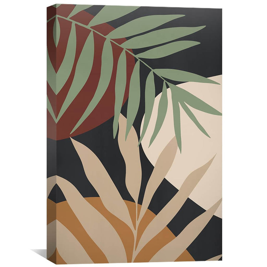 Floral Set III Canvas Art 30 x 45cm / Unframed Canvas Print Clock Canvas