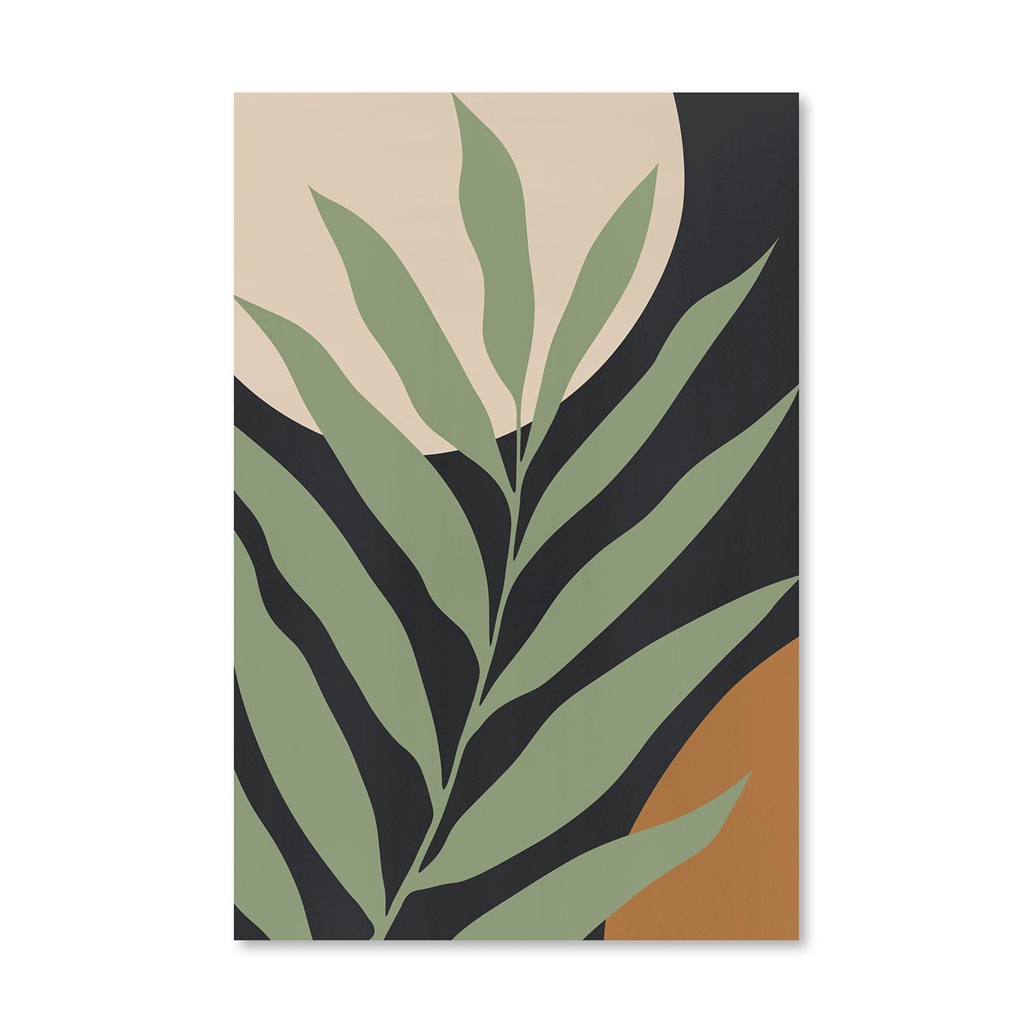 Floral Set IV Canvas Art Clock Canvas