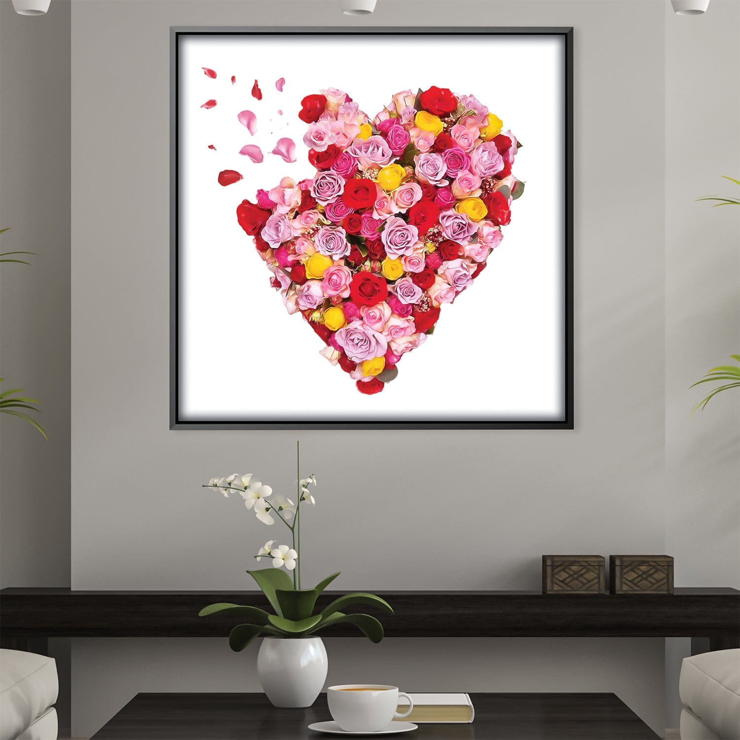 Flower Hearts Canvas product thumbnail