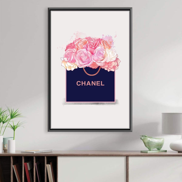 Pink Chanel Wall Art