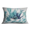 Flower Unfolding Cushion Cushion 48 x 33cm Clock Canvas