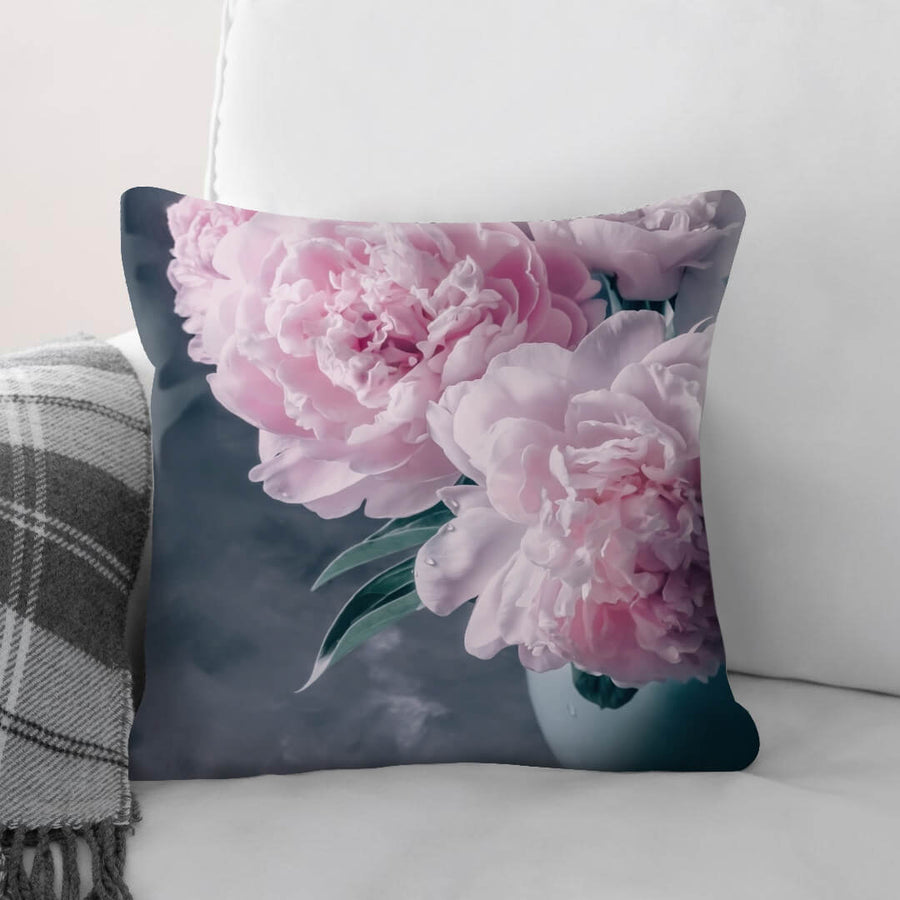 Flower Vase Cushion Cushion Cushion Square Clock Canvas