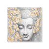 Flowers and Faith Oil Painting Oil Clock Canvas