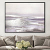 Flowing Empathy Landscape Short Oil Painting Oil 45 x 30cm / Oil Painting Clock Canvas